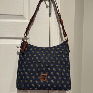 Dooney & Bourke Gretta Hobo shoulder bag and matching clutch wallet